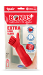 Bonus extra hosszú háztartási gumikesztyű, méret: S (7), B043