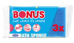 Bonus fürdőszivacs 3 db-os, B057