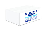 BulkySoft Classic Autocut Blue laponkénti adagolású kéztörlő, 19 cm, 2 rétegű, kék, 230 méter/tekercs, 100% cellulóz, 6 tekercs/doboz
