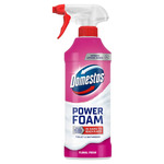 Domestos Power Foam wc és fürdőszoba tisztító hab 435 ml, Floral Fresh