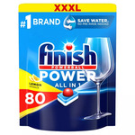 Finish Power All in One mosogatógép tabletta, 94 darabos, Regular/Lemon