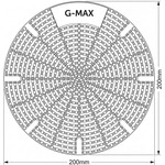 G-MAX Citrus Mango pissoire (piszoár) rács, illatosított, citrus-mangó