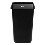 Katrin fedeles hulladékgyűjtő (szemetes), 25 literes, műanyag, fekete
