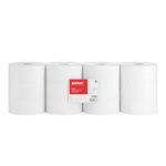 Katrin Jumbo Toilet S/100 toalettpapír (wc papír), 18cm, 2 rétegű, hófehér, 870 lapos, 100 méter/tekercs, 100% cellulóz, 12 tekercs/zsák
