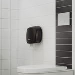 Katrin mini toalettpapír (wc papír) adagoló, 19 cm toalettpapírokhoz, fekete