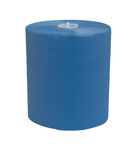 Katrin System M2 Blue tekercses kéztörlő, 19 cm, 2 rétegű, kék, 578 lapos, 130 méter/tekercs, részben újrahasznosított, 6 tekercs/karton, KIFUTÓ!