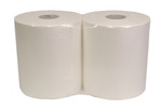 Smile kreppelt szöszmentes (Non-woven) törlőkendő, tekercses kiszerelés, fehér színű, 26,5x38 cm, 400 lap/tekercs