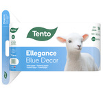 Tento Ellegance Blue Decor toalettpapír (wc papír), 3 rétegű, 150 lapos, 16 tekercs/csomag