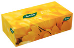 Tento Family Flatbox 90 papírzsebkendő/kozmetikai kendő, 3 rétegű, 90 kendő/doboz