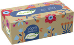 Tento Familybox 200 papírzsebkendő/kozmetikai kendő, 2 rétegű, 200 kendő/doboz