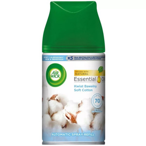 Airwick Freshmatic légfrissítő utántöltő 250ml, Soft Cotton