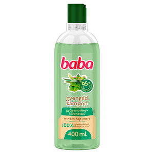Baba 2 in 1 sampon és balzsam minden hajtípusra gyógynövényekkel, 400 ml