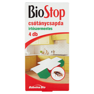 BioStop csótánycsapda, irtószermentes, 4 db-os