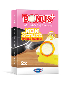 Bonus karcmentes súroló szivacs teflonra, 2 db-os, B353