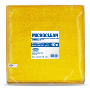 Bonus MicroCLEAN kendő 10 db-os, sárga, HACCP/HoReCa, B302