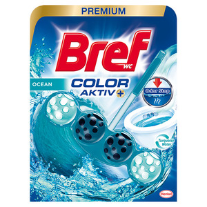 Bref Color Aktiv wc tisztító Ocean, 50g