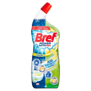 Bref Power Aktiv Gel folyékony wc tisztítószer 700 ml, Ocean/Flower/Lemon/Pine