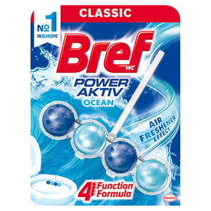 Bref Power Aktiv wc tisztító Ocean, 50g