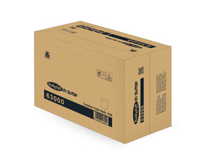 BulkySoft Evsolution belsőmag nélküli toalettpapír (wc papír), 14,8cm/178,5 méter, 2 rétegű, hófehér, 18 tekercs/doboz