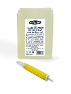 BulkySoft antibakteriális folyékony szappan, 1000 ml, 12 db/karton