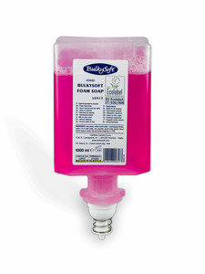 BulkySoft habszappan, 1000 ml, 6 db/karton