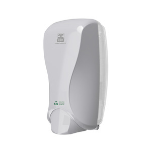 BulkySoft R-Essentia habszappan adagoló 1000 ml patronokhoz, 100% újrahasznosított műanyagból, szürke
