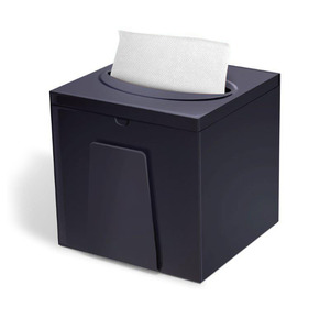 BulkySoft System One Compact szalvéta adagoló, asztali, fekete