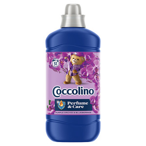 Coccolino Perfume & Care öblítő koncentrátum 51 mosás/1275 ml, Purple Orchid & Blueberries