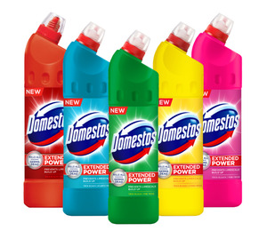 Domestos Extended Power fertőtlenítő hatású folyékony tisztítószer, 750 ml, többféle (Pine, Citrus, Atlantic, Pink, Red)