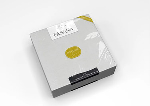 Fasana Cotton-Mix szalvéta fehér 2 rétegű, 38x38 cm, 50 lap, 1/4 hajtott, 7 csomag/karton