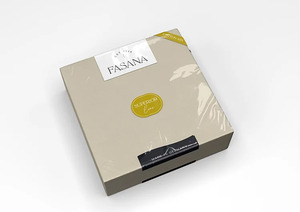 Fasana Cotton-Mix szalvéta krém 2 rétegű, 38x38 cm, 50 lap, 1/4 hajtott, 7 csomag/karton