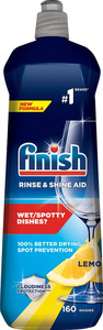 Finish Shine & Protect mosogatógép öblítőszer 800 ml, Lemon