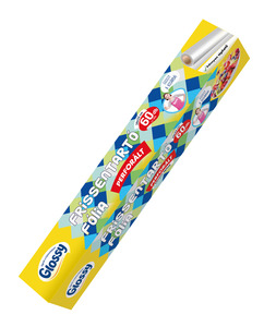 Glossy frissentartó fólia (folpack), perforált, 29x33 cm, 60 db, 9 mikron vastag, könnyen téphető, dobozos kiszerelés, 30 doboz/karton