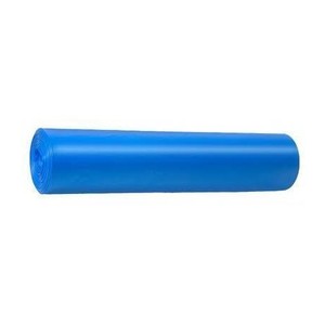 Glossy szelektív hulladékgyűjtőzsák, kék színű, 64x85 cm, 110 liter, 20 mikronos, 20 db/tekercs