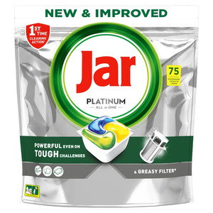 JAR Platinum All in 1 mosogatógép tabletta, 75 darabos