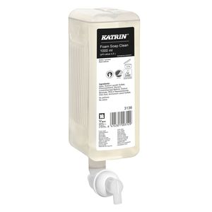 Katrin habszappan ''Clean'', 1000 ml, 6 db/karton