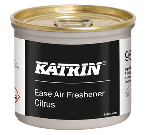 Katrin illatosító töltet, citrom illatú, 12 db/karton (Katrin Ease Air Freshener), 954618 KIFUTÓ!