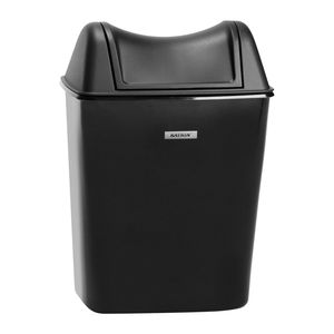 Katrin intim hulladékgyűjtő (szemetes), 8 literes, műanyag, fekete
