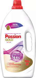 Passion Gold Color mosógél, színes ruhákhoz, 100 mosás/4 liter