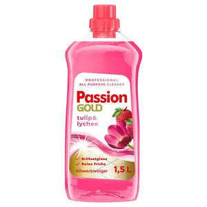 Passion Gold felmosó folyadék 1,5 liter, tulipán és licsi illat (Tulip & Lychee)