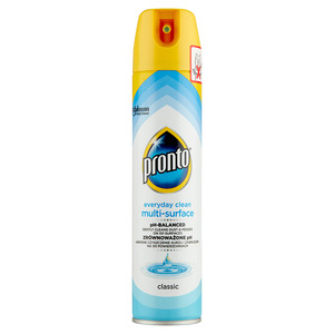 Pronto Every Day Clean Multi Surface felülettisztító aeroszol, 250 ml, classic