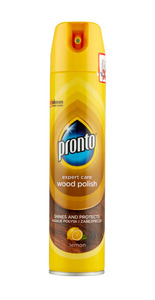 Pronto Expert Care Wood Lemon bútorápoló aeroszol, 250 ml