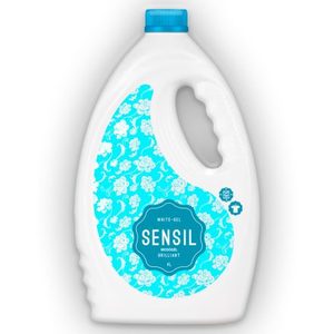 Sensil Brilliant White mosógél fehér ruhához, 50 mosás/4 liter