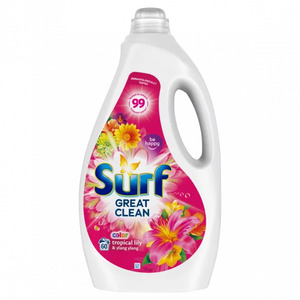 Surf Tropical Lily&Ylang ylang Color mosógél, színes ruhához, 60 mosás/3 liter